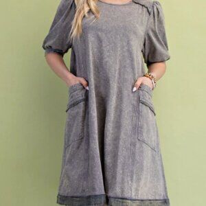 Gigio Mineral Wash Dress